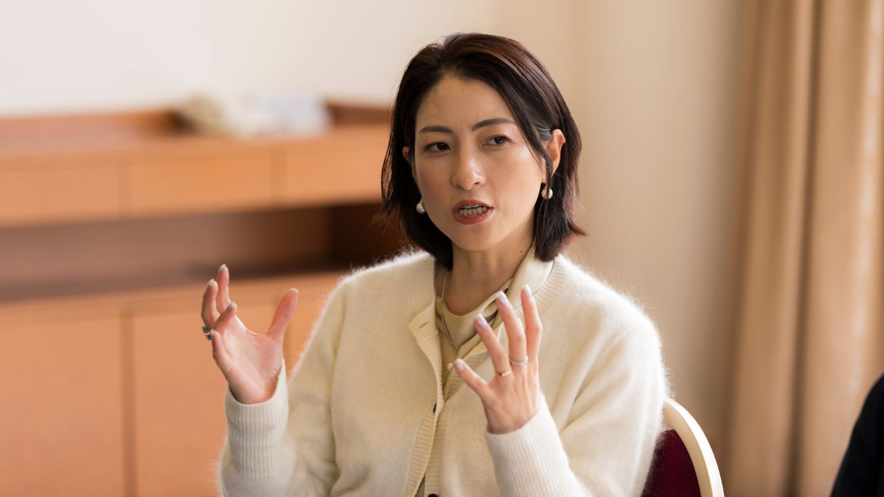 ROE Visual CSO Grace Kuo. She states that the global live event market is expanding, and the demand for giant screens is surging. Photo